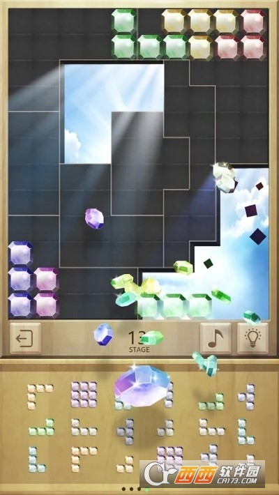 宝石拼图游戏