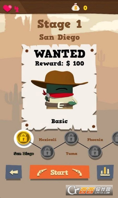 OneSecDuel(西部枪战)