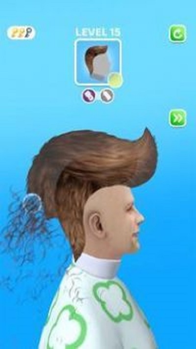 Hey cut your hair(嘿剪头发小游戏)