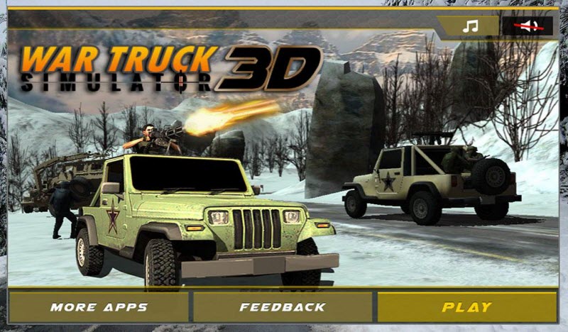 Army War Truck Driver Sim 3D(3D武装战车司机)
