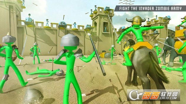 Stickman Castle Defense(僵尸城堡防御)