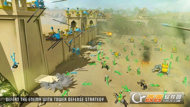 Stickman Castle Defense(僵尸城堡防御)