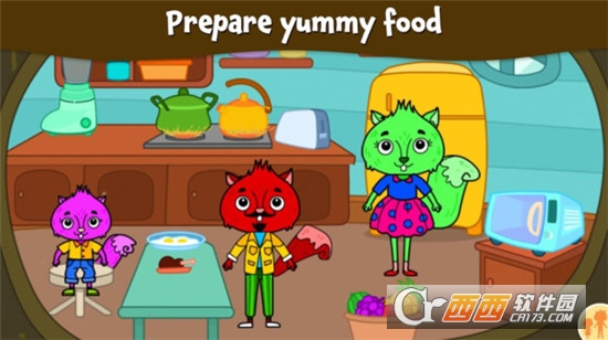 动物城镇松鼠之家