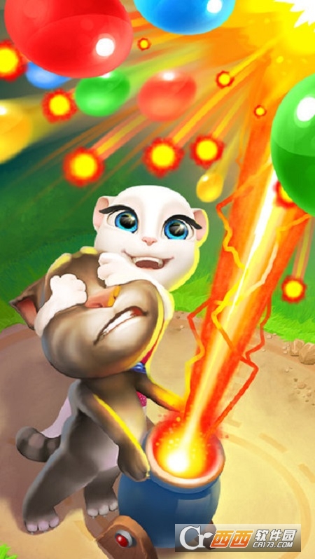 汤姆猫泡泡射手