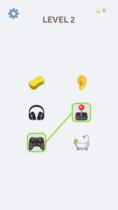 Emoji Puzzle!(表情连连看烧脑游戏)