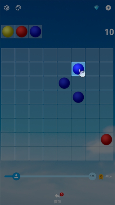 彩色连珠(Color Lines)