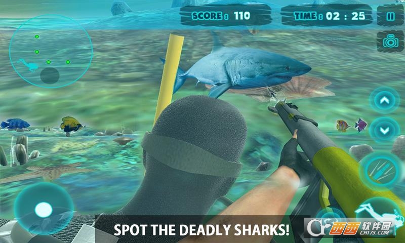 鲨鱼海底捕鱼3D
