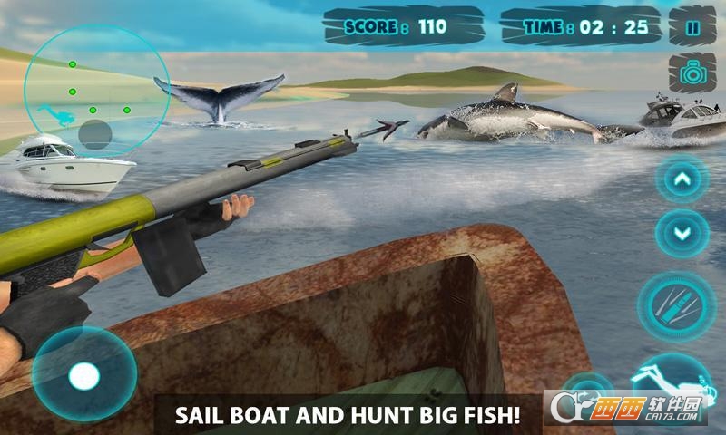 鲨鱼海底捕鱼3D