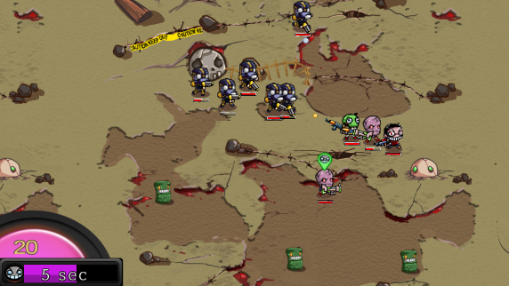 僵尸敢死队(防御射击)