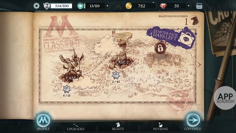 神奇动物在哪里手游(cases)