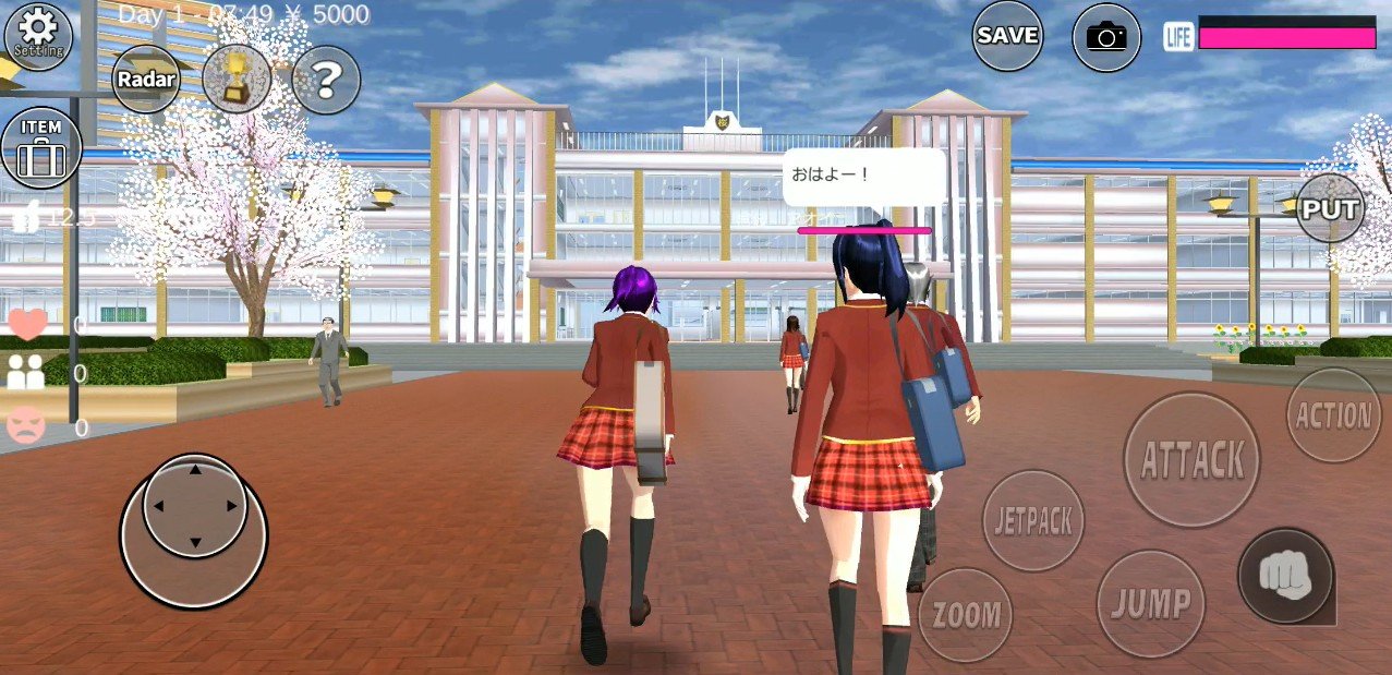 樱花校园模拟器英文版(SAKURA SchoolSimulator)