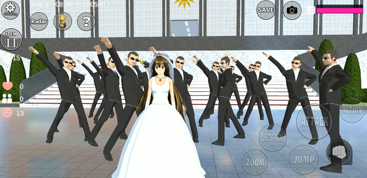 樱花校园模拟器英文版(SAKURA SchoolSimulator)