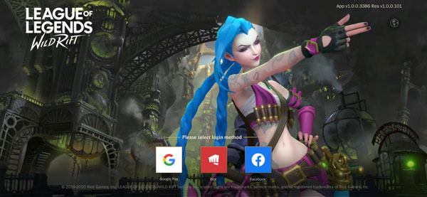 LOL手游Server is currently under maintenance,please try again