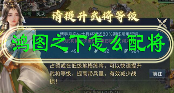 鸿图之下怎么配将