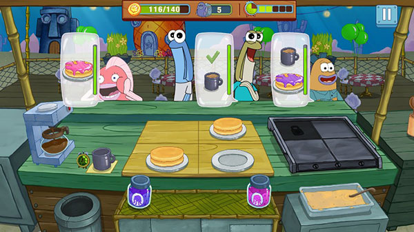 海绵宝宝大闹蟹堡王(汉化版最新版)