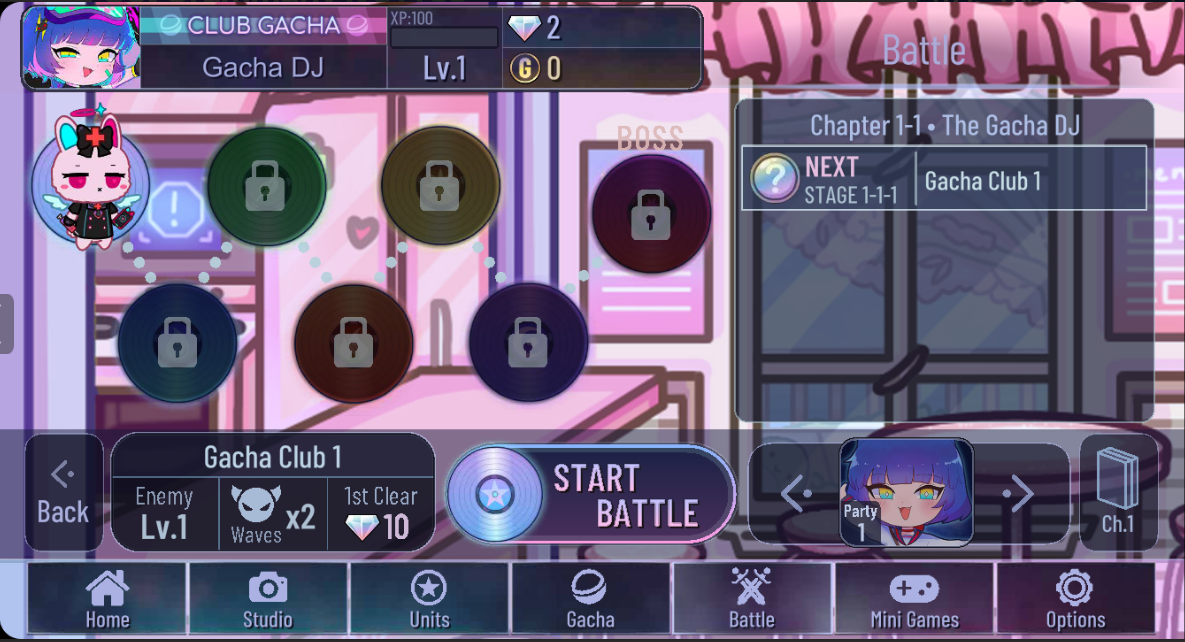 加查可爱屋中文版(Gacha Cute)