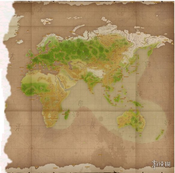 《航海日记2》地图攻略 世界地图