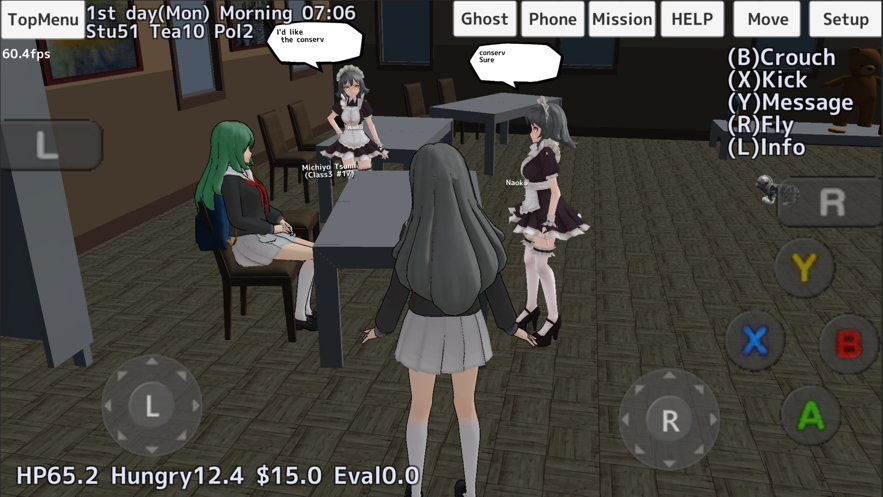 校园女生模拟器2022最新版中文版(SchoolGirls Simulator)