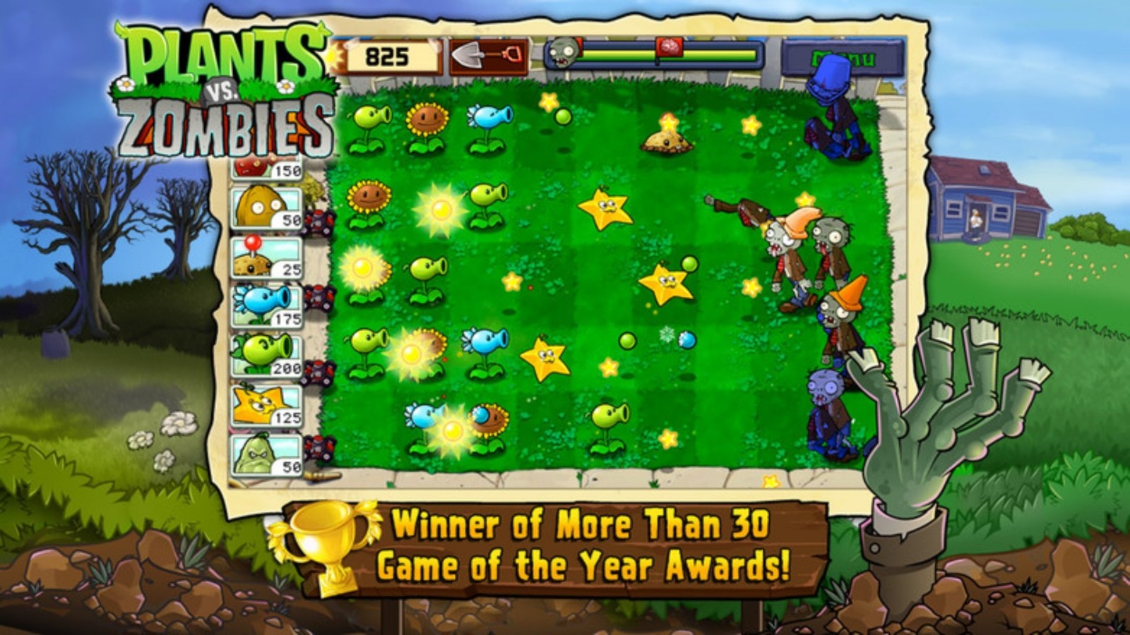 植物大战僵尸汉化版(Plants vs. Zombies FREE)