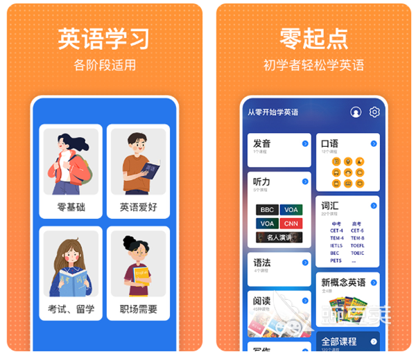 英语免费自学软件排行榜 自学英语用哪个软件好