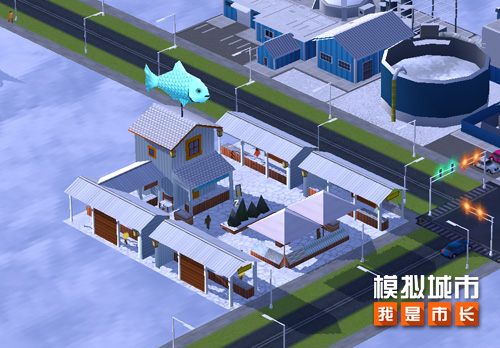 《模拟城市：我是市长》新版本地图严寒海湾介绍 严寒海湾特色建筑
