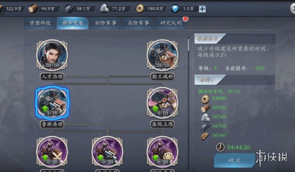 《英雄三国志》科技怎么样 科技系统简介