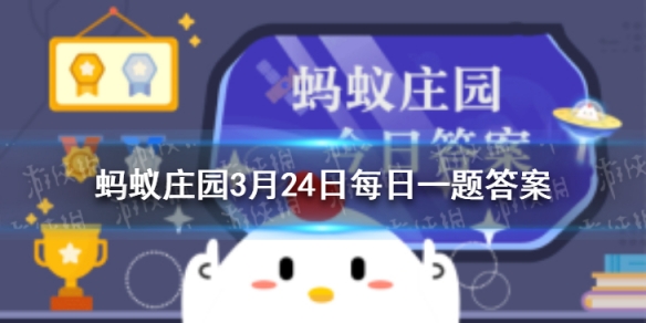耳朵进水了怎么处理 蚂蚁庄园今日答案3.24