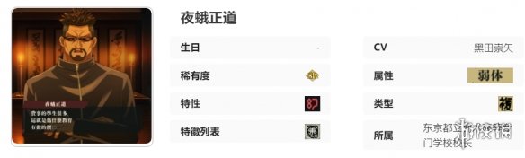 《咒术回战：幻影游行》SR夜蛾正道技能介绍