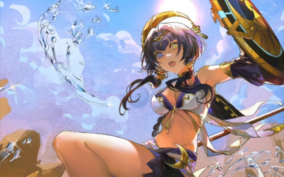 原神坎蒂丝高清立绘图片一览