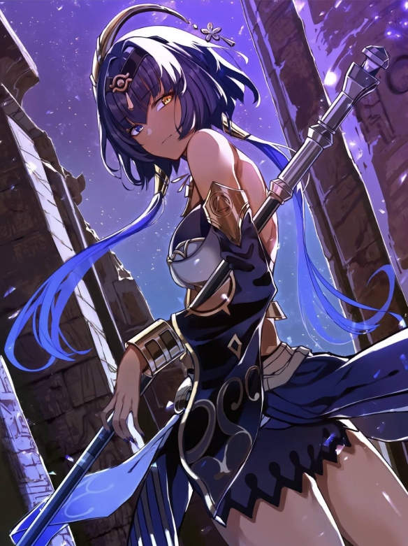 原神坎蒂丝高清立绘图片一览