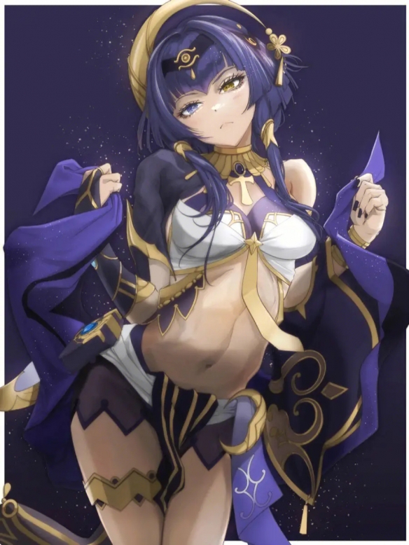 原神坎蒂丝高清立绘图片一览