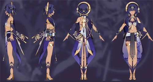 原神坎蒂丝高清立绘图片一览