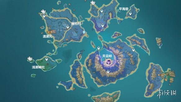 《原神手游》清籁岛地图一览 清籁岛地图介绍