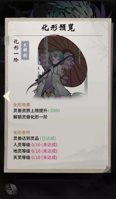 《一念逍遥》灵兽怎么化形 人形灵兽化形条件方法