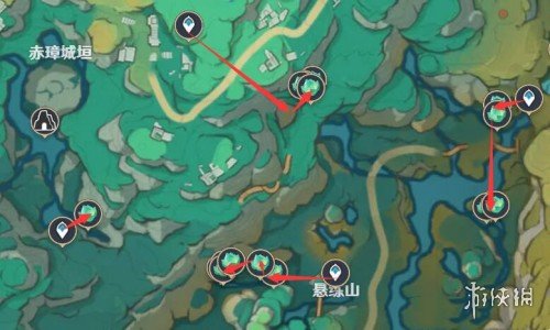 原神清水玉速刷路线