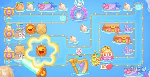 保卫萝卜4海的闺女第17关攻略