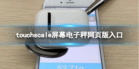 touchscale屏幕电子秤网页版入口