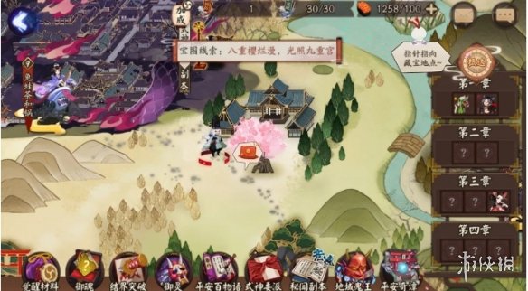 《阴阳师》红衣稚子残破草屋在哪里 梦幻西游联动第六天宝图线索攻略