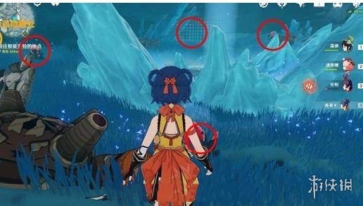 原神雪葬之都近郊碎片位置