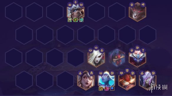 《云顶之弈手游》11.11上分阵容推荐 黑夜游侠骑兵法魔女索拉卡怎么玩