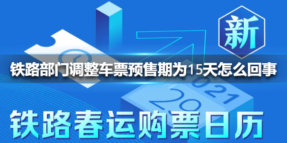 铁路部门调整车票预售期为15天怎么回事 铁路部门调整车票预售期为15天介绍