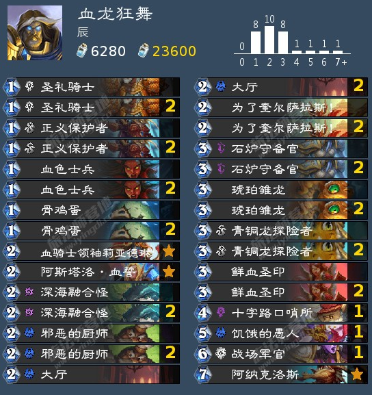 炉石传说龙骑士卡组怎么搭