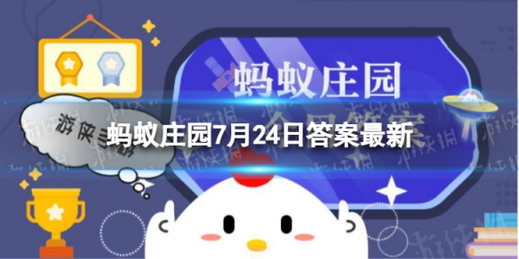 常见的机动车号牌没有哪两个字母 蚂蚁庄园7月24日答案最新
