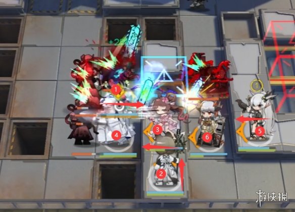 《明日方舟》去咧嘴谷TG-5起爆自由面突袭摆完挂机