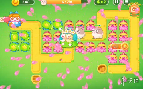 《保卫萝卜4》绿野奇缘第43关攻略 绿野奇缘第四十三关怎么过