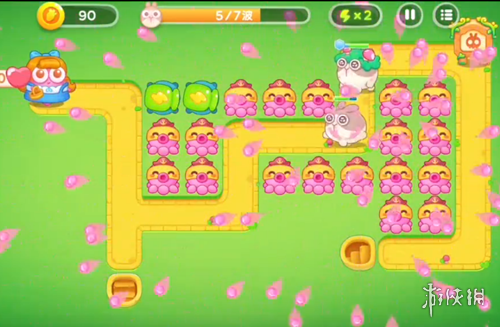 《保卫萝卜4》绿野奇缘第43关攻略 绿野奇缘第四十三关怎么过