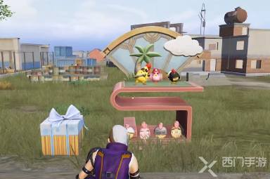 和平精英元旦礼盒位置在哪里