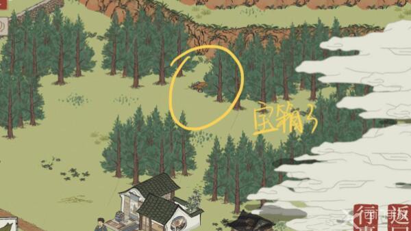 江南百景图虎丘宝箱位置在哪里