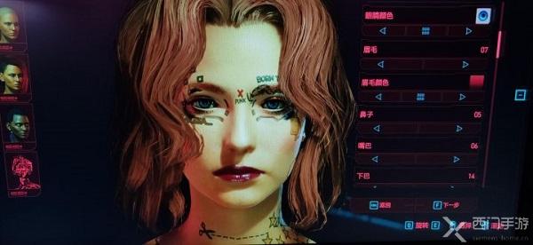 赛博朋克2077捏脸数据女