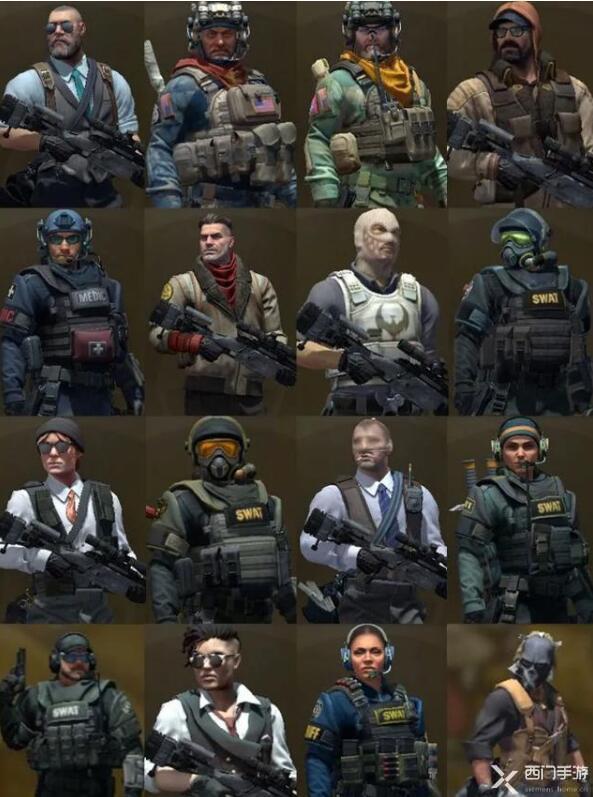 csgo狂牙大行动皮肤有哪些